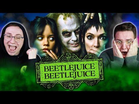 BEETLEJUICE BEETLEJUICE *REACTION* THE JUICE IS LOOSE! (MOVIE COMMENTARY)