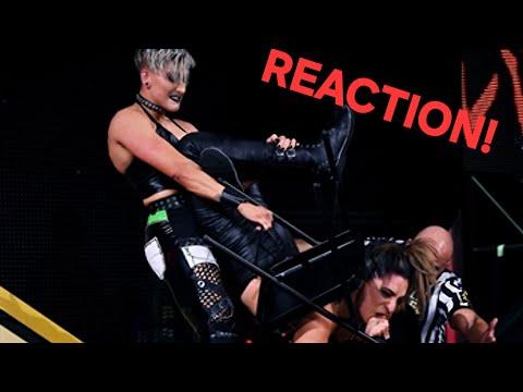 The Lost Reaction! | Rhea Ripley vs Raquel Gonzalez Last Woman Standing @ NXT New Year's Evil 2021