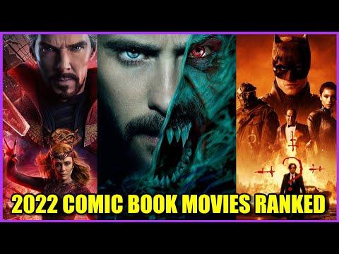 2022 Comic Book Movies RANKED From Worst To Best!