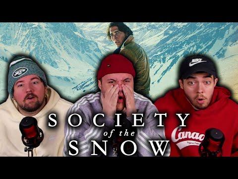 it is AMAZING and DEVASTATING that *SOCIETY OF THE SNOW* is a TRUE story!!! (Reaction/Commentary)