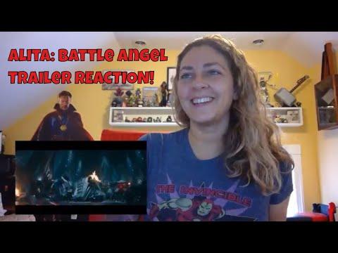 Alita: Battle Angel Official Trailer REACTION! (James Cameron)