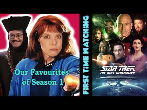Star Trek: The Next Generation - Our Favourites of Season 1 | First Time Watching | TV Reaction