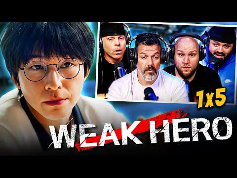 First time watching Weak Hero season 1 episode 5 reaction