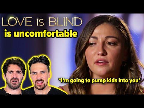 *LOVE IS BLIND* has the most cringe flirting we've ever seen