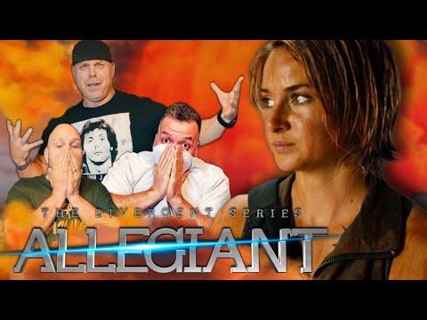 YIKES😳! First time watching Divergent Allegiant movie reaction