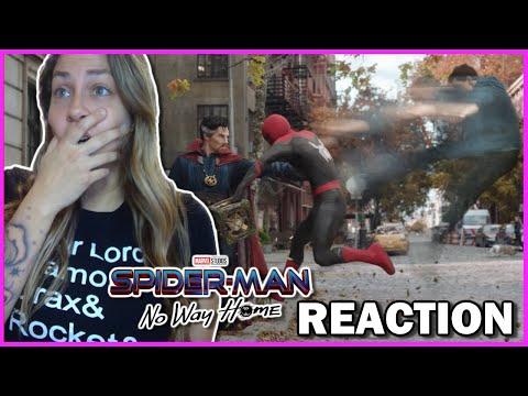 Spider-Man: No Way Home Teaser Trailer Reaction (At Avengers Campus)