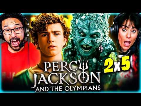 BEST EPISODE YET?! Percy Jackson Season 2 Episode 5 REACTION! Disney Plus | Olympians