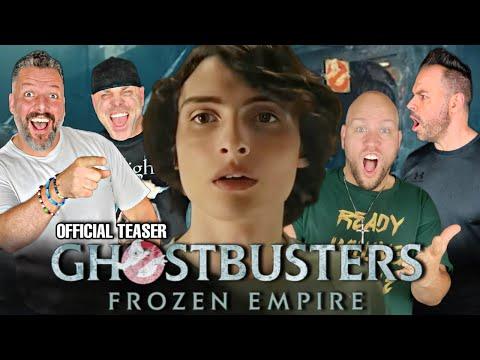 GHOSTBUSTERS: FROZEN EMPIRE - Official Teaser Trailer REACTION