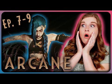That cliffhanger!! ARCANE Season 1 Finale Reaction (Ep. 7-9)