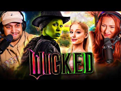 WICKED (2024) MOVIE REACTION - THIS MUSICAL HAD US WEEPING! - FIRST TIME WATCHING - REVIEW