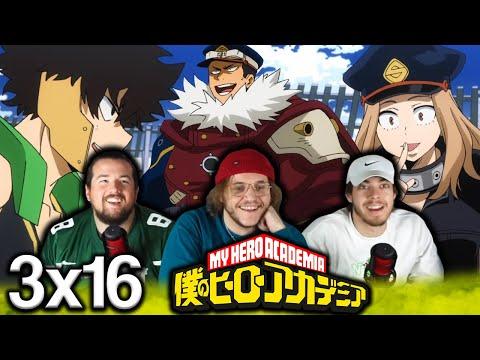 WHO ARE THESE GUYS?!? | My Hero Academia 3x16 "Shiketsu High Lurking" Group Reaction!