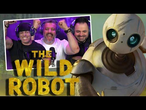 First time watching The Wild Robot movie reaction