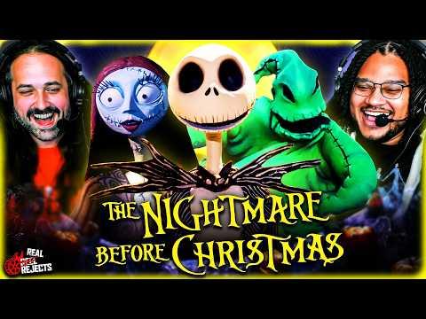 THE NIGHTMARE BEFORE CHRISTMAS (1993) IS A MASTERPIECE!! MOVIE REACTION! Full Commentary