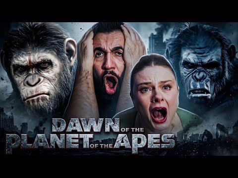 FIRST TIME WATCHING * Dawn of the Planet of the Apes * MOVIE REACTION!!