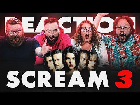 SCREAM 3 (2000) - MOVIE REACTION!!