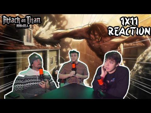 WHY DID 'EREN' DO THAT?! | Attack on Titan 1x11 "Battle of Trost District, Part 7" Reaction!!