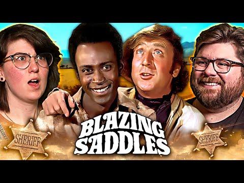 Watching **Blazing Saddles** For The First Time