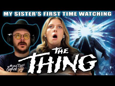 My Sister's First Time Watching The Thing  (1982) | Berly's Movie Reaction | It Physically Hurts Her