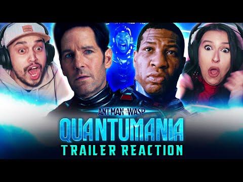 ANT-MAN AND THE WASP: QUANTUMANIA TRAILER 2 REACTION! - KANG THE CONQUEROR IS HERE BABY!