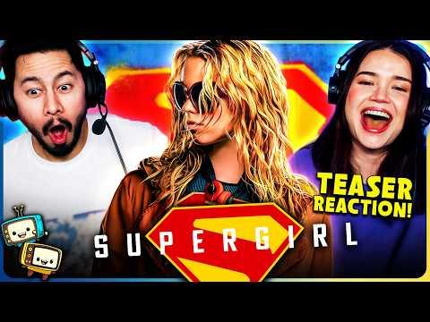 SUPERGIRL (2026) Teaser Reaction! | DC | Milly Alcock | Jason Momoa
