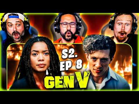 GEN V SEASON 2 Episode 8 REACTION!! 2x8 Finale' Breakdown & Review | The Boys Season 5