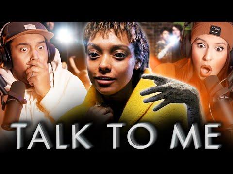 TALK TO ME MOVIE REACTION - THAT WAS DISTURBING! - First Time Watching - Review