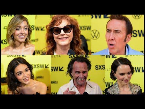 SXSW Interviews: Sydney Sweeney, Nicolas Cage, Walton Goggins, Daisy Ridley, Rachel Zegler, & More!