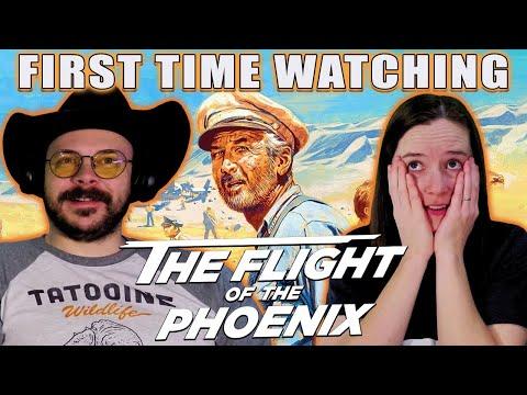 The Flight of the Phoenix (1965) | Movie Reaction | First Time Watching | He Builds Toy Planes!?!?