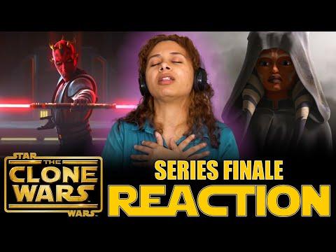 (SERIES FINALE) The Clone Wars Ep 129-132 - Siege of Mandalore Arc REACTION