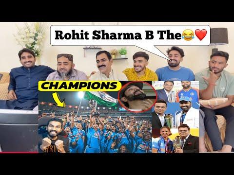 INDIAN WOMEN'S WORLDCUP CELEBRATION 🏆🔥ROHIT SHARMA EMOTIONAL