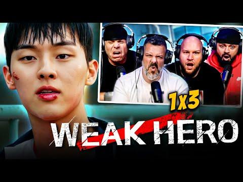 First time watching Weak Hero season 1 episode 3 reaction