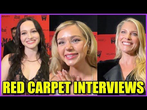 The Man in the White Van Red Carpet Interviews + Brec Bassinger's DC Future?!