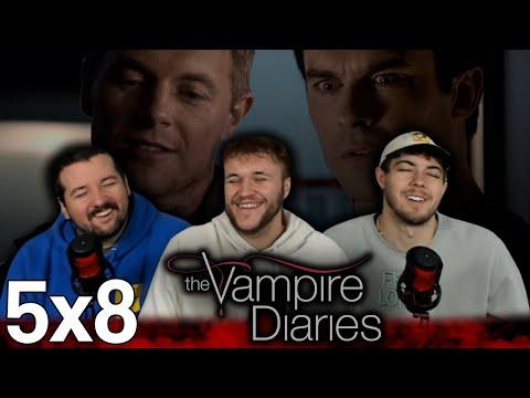 DAMON'S BEEN HERE BEFORE?! | The Vampire Diaries 5x8 "Dead Man on Campus" First Reaction!