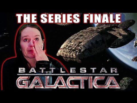 BATTLESTAR GALACTICA | The Series Finale | First Time Watching Reaction | Lots Of Anti-Cry Drinks...