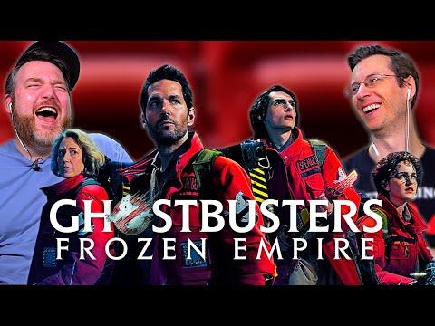We Had a BLAST with the 'Real' Ghostbusters Frozen Empire First Time Watching Reaction