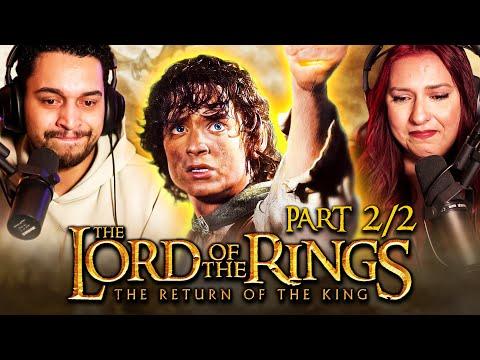 THE LORD OF THE RINGS: THE RETURN OF THE KING (2003) MOVIE REACTION PART 2 - FIRST TIME WATCHING