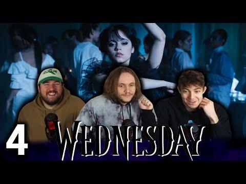THIS DANCE WAS ICONIC!! | Wednesday Episode 4 "Woe What a Night" First Group Reaction!