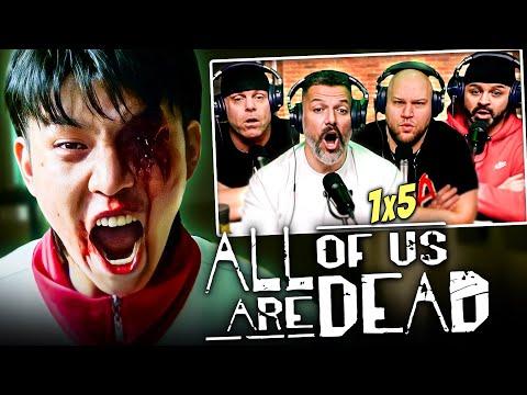 First time watching All Of Us Are Dead season 1 episode 5 reaction