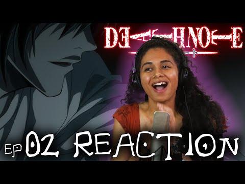 Death Note Ep 02 - "Confrontation" REACTION ( I LOVE L SO MUCH!!)