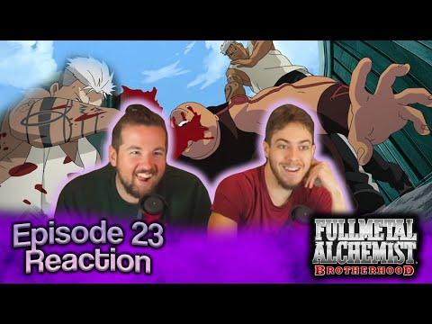SCAR vs GLUTTONY?! | Fullmetal Alchemist: Brotherhood Episode 23 First Reaction!