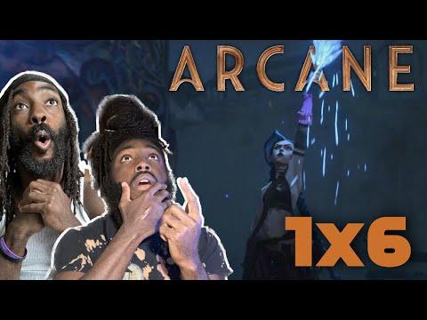 LOL NOOBS First Time Watching *ARCANE* | Ep 6 Reaction *When These Walls Come Tumbling Down*