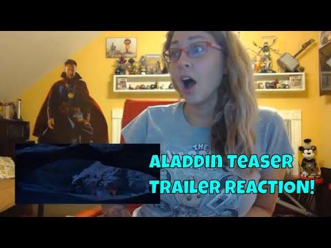 Aladdin (2019) Official Teaser Trailer REACTION!