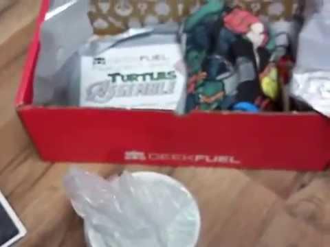 April 2015 Geek Fuel Unboxing video