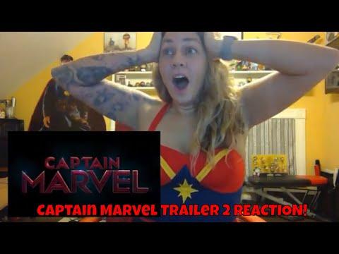 Marvel Studios' Captain Marvel Trailer 2 REACTION!