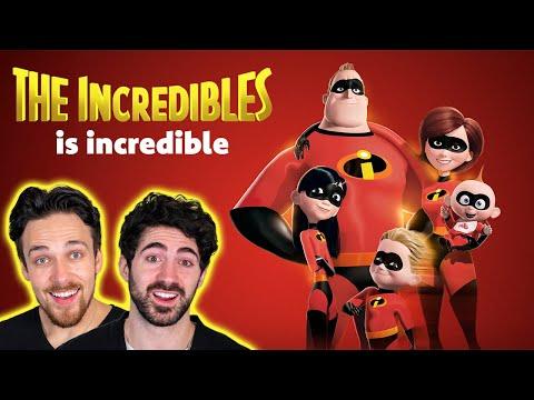 First-ish time watching *THE INCREDIBLES* (it's 'incredibly' good)