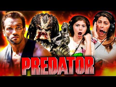 PREDATOR (1987) MOVIE REACTION!! OUR FIRST TIME WATCHING! | Arnold Schwarzenegger | Carl Weathers