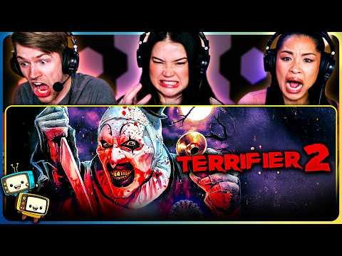 TERRIFIER 2 (2022) Movie Reaction! | First Time Watch! | Lauren LaVera | Art the Clown