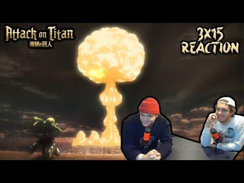 THE COLOSSAL TITAN HAS SHOWED UP.... | Attack on Titan 3x15 "Descent" Reaction!