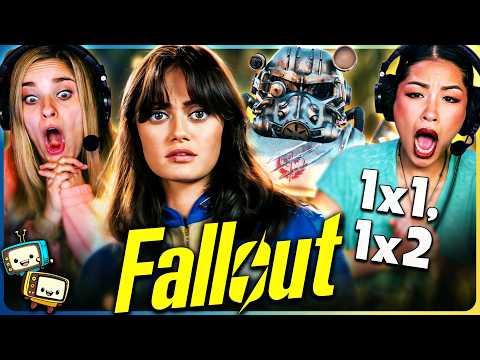 FALLOUT 1x1 & 1x2 Reaction! | First Time Watch | Ella Purnell | Walton Goggins | Aaron Moten