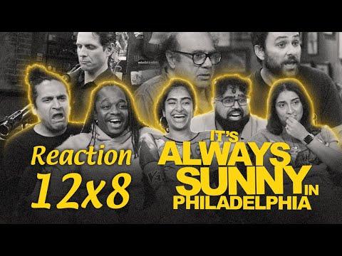 The Gang Tends Bar | It's Always Sunny in Philadelphia 12x8 | Group Reaction